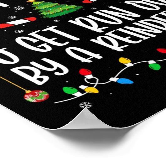 Het meest waarschijnlijk dat ze door een rendierst poster (Hoek)