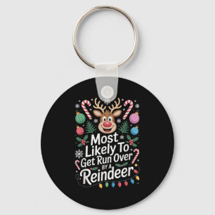 Het meest waarschijnlijk dat ze door een rendierst sleutelhanger