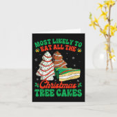 Het meest waarschijnlijk om alle kerstboomkoekjes kaart (Gele Bloem)