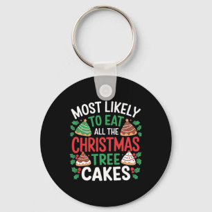 Het meest waarschijnlijk om alle kerstboomkoekjes sleutelhanger