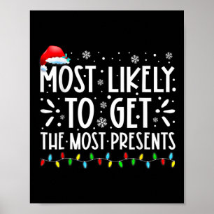 Het meest waarschijnlijk om de meest Cadeau famili Poster