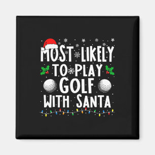 Het meest waarschijnlijk om Golf met kerstman te s Magneet