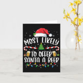 Het meest waarschijnlijk om Sinterklaas een biertj Kaart (Gele Bloem)