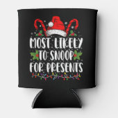 Het meest waarschijnlijk om voor de Cadeaus kerstm Blikjeskoeler (Voorkant)