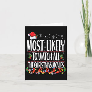 Het meest waarschijnlijke is dat je alle kerstfilm kaart