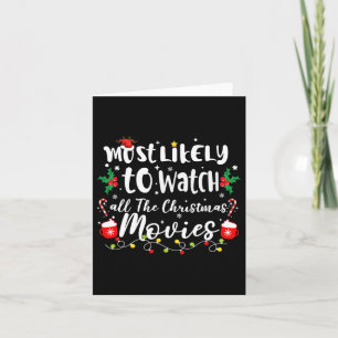 Het meest waarschijnlijke is dat je alle kerstfilm kaart