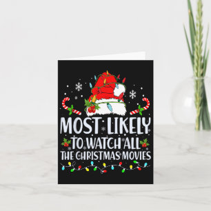 Het meest waarschijnlijke is dat je alle kerstfilm kaart