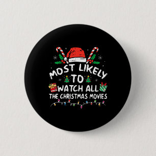 Het meest waarschijnlijke is dat je alle kerstfilm ronde button 5,7 cm