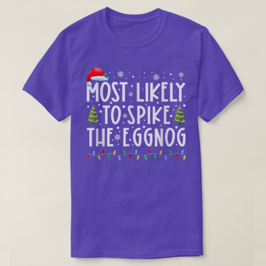 Het meest waarschijnlijke is dat je de Eggnog-fami T-shirt (Design voorkant)