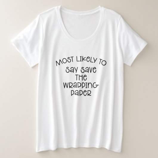 Het meest waarschijnlijke is dat u het omlooppapie grote maat t-shirt (Design voorkant)