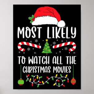 Het meest waarschijnlijke om alle kerstfilms te be poster
