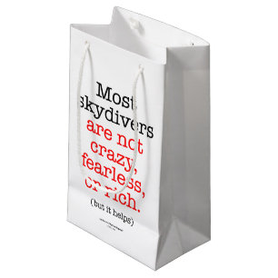 Het meeste Skydivers Klein Cadeauzakje