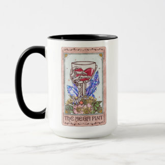 Het Mega Pint Tarot Card Funny Skeleton Mok