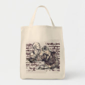 Het meisje dat een boek leest tote bag (Voorkant)