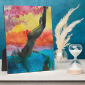 Het meisje fotoplaat (Zijkant)