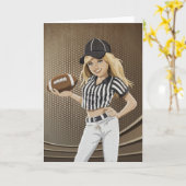 Het Meisje Grunge van de Scheidsrechter van het Kaart (Gele Bloem)