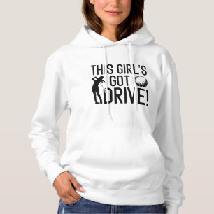 Het meisje heeft drive hoodie