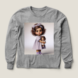 Het meisje in een lavendeljurk van Natasha Us