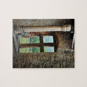 Het meisje in het raam legpuzzel (Horizontaal)