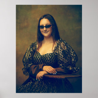 Het meisje in Them Shades Poster