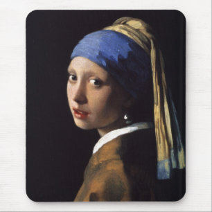 Het meisje met de parel dat Vermeer verdient Muismat