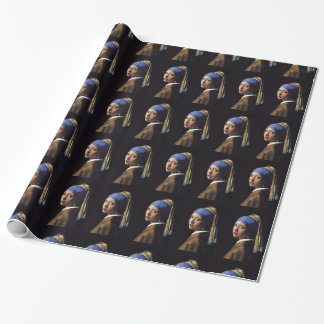 Het meisje met een parel dat Johannes Vermeer verd Cadeaupapier