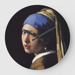 Het meisje met een parel dat Johannes Vermeer verd Grote Klok