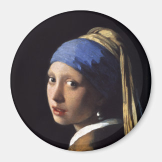 Het meisje met een parel dat Johannes Vermeer verd Magneet
