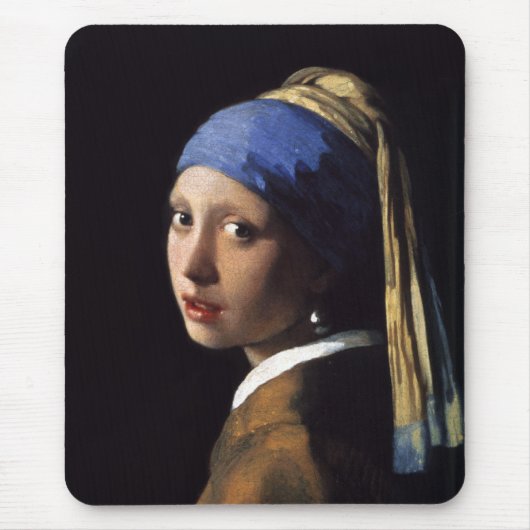 Het meisje met een parel dat Johannes Vermeer verd Muismat (Voorkant)