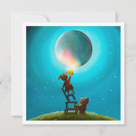 Het meisje met het gouden hart - Mini Print