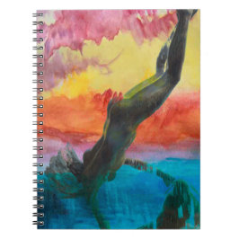 Het meisje notitieboek