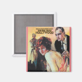 Het meisje uit Hollywood Magnet Magneet (Voorkant / Achterkant)