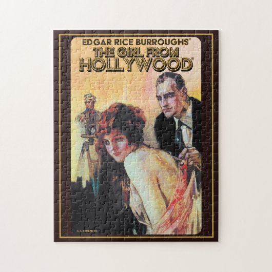 Het meisje uit Hollywood Puzzle Legpuzzel (Verticaal)