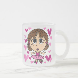 Het Meisje van de ballerina Matglas Koffiemok