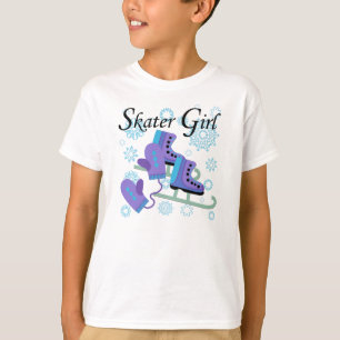 Het Meisje van de schaatser T-shirt