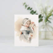 Het Meisje van de Winter van Humphrey van Maud Briefkaart (Staand voorkant)