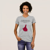 Het meisje verdient de dress t-shirt (Voorkant volledig)