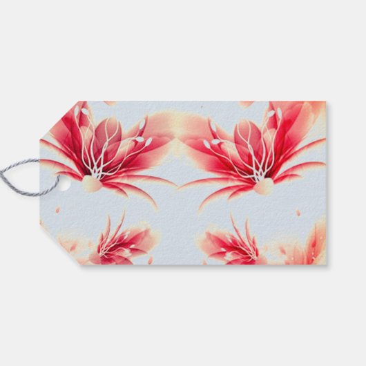 Het meisjesdagvirus cadeaulabel (Achterkant Horizontaal)