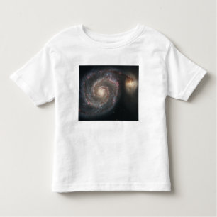 Het melkwegstelsel (M51) en het metro Kinder Shirts