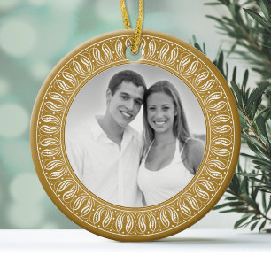 Het Memento of de Gift van het Jubileum Keramisch Ornament