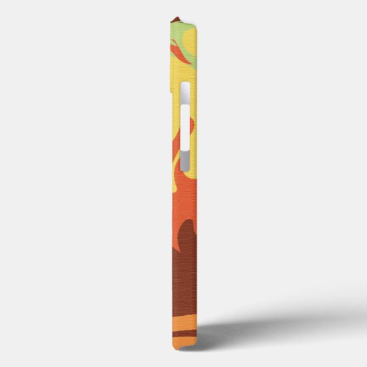 Het mengen van herfstkleuren iPhone / iPad case (Achterkant / Links)