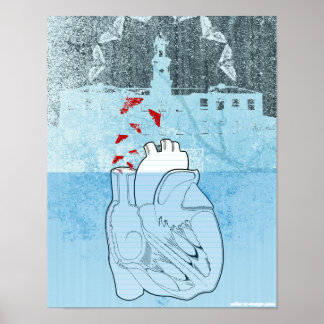het menselijk hart poster