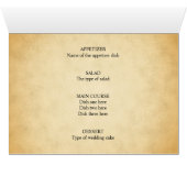 Het Menu Bieden van het Ontwerp van het Patroon va (Binnen Horizontaal (Onder))