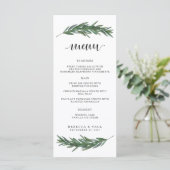 Het Menu van de Ontvangst van de Band van de water (Staand voorkant)