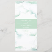 Het Menu van de weddenschap met de Naam van de Gas (Achterkant)