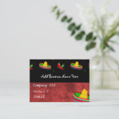 Het MEXICAANSE Visitekaartje van de Sombrero (Staand voorkant)