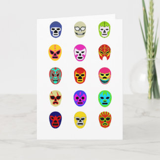Het Mexicaanse Worstelen van het Masker van Libre Kaart