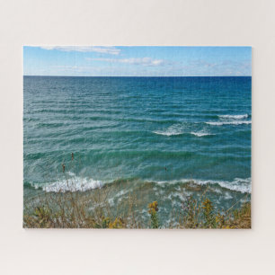 Het Michigan 520-meer overzien Legpuzzel