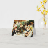 Het Middagmaal van Renoir van de Kaart van de Nota (Gele Bloem)