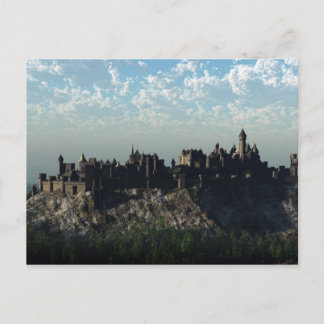 Het middeleeuwse Kasteel van de Heuveltop Briefkaart